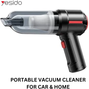 Portable Vacuum Cleaner For Car 4500Pa Wireless Mini portable Cleaner Powerful - Picture 1 of 12