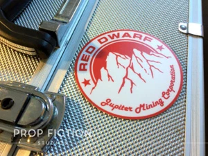 Cosplay Display Requisite - Red Dwarf JMC Emblem Case Sticker / Raumschiff Set Aufkleber - Bild 1 von 1