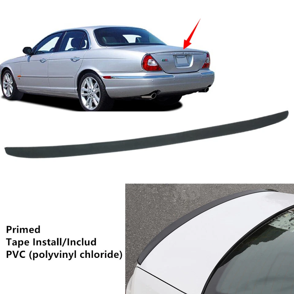 46'' Rubber Fit For Jaguar Super V8 2005-2009 Universal Rear Trunk Lip Spoiler - Изображение 1 из 4