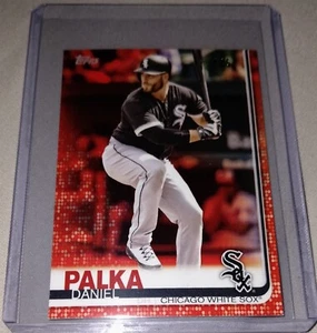 Mini tarjeta roja Daniel Palka #4/5 2019 Topps #599 serie numerada #4/5 - Imagen 1 de 3