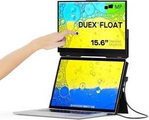 Duex Float Mobile Pixels 15.6 Stacked Portable Screens, Full HD IPS 1080P Touch - Picture 1 of 21