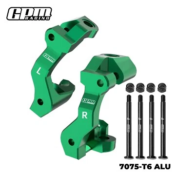 Bloques giratorios delanteros de aluminio GPM 7075 bujes en C TRAXXAS Mini Maxx/XRT/Slash/Rally 10732 Foto 1 de 4