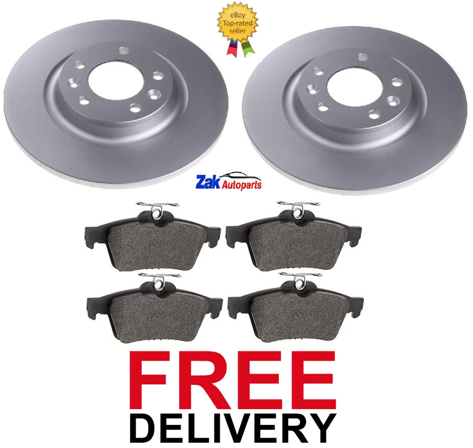 FOR CITROEN C5 (2008-2016) 1.6 1.8 2.0 2.2 2.7 REAR BRAKE DISCS & PADS BRAND NEW - Image 1 of 1