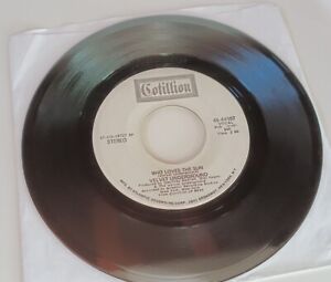 Velvet Underground 7" "Who Loves The Sun" 1971 Cotillion Promo white label RARE!