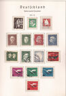 Sammlung Bund 1954 -1971, gestempelt, komplett -bitte lesen-