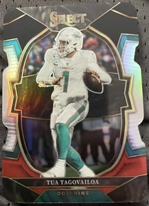 Tua Tagovailoa 2022 Select Concourse troquelado negro rojo #94 delfines - Imagen 1 de 2
