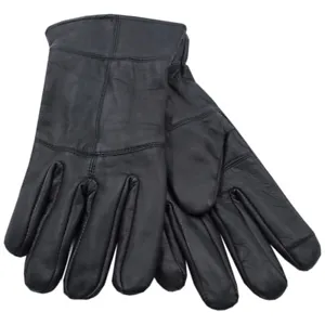 Mens Touchscreen Leather Gloves Thinsulate Lined Thermal Winter Driving Outdoor  - Picture 1 of 2