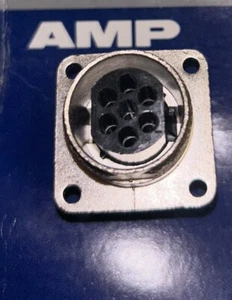 208715-1 Connector 7 Position Circular Receptacle Housing Panel Mount - - Picture 1 of 2