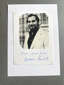 VERIANO LUCHETTI (†2012) Klassik OPER signed Ausschnitt 10x15 Autogramm - Bild 1 von 1