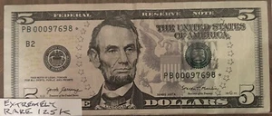 2017 - VERY RARE 320K ($20) STAR NOTE - Low Serial Number 00092471 ⭐️ - Picture 1 of 3