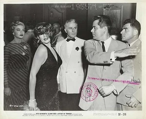 RITA HAYWORTH, GLENN FORD & VALERIE BETTIS in "Affair in Trinidad" Original 1952 - Picture 1 of 1