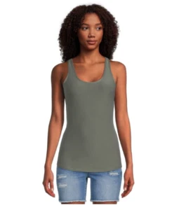 No Boundaries Juniors' Scoop Neck Tank Top Color:Green Midnight size xxl (19) - Picture 1 of 8