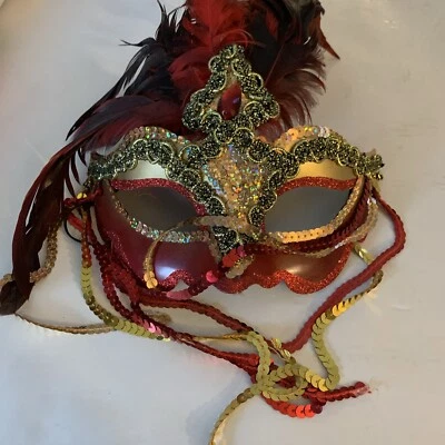 Venetian Luxe Eye Mask Halloween Cosplay Costume Masquerade Dress Up - Image 1 of 4