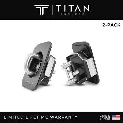 Âncoras retráteis de caçamba de caminhão TITAN ANCHORS® para 2017-2025 Ford F450 - Imagem 1 de 4