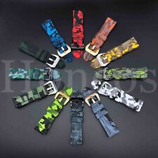 Rubber Camo Band Strap Fits For Samsung Galaxy Watch 46MM Gear2 S3 Frontier R382