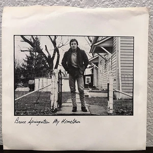 BRUCE SPRINGSTEEN - My Hometown / Santa Claus - 7" Vinyl Record 45RPM - EX - Picture 1 of 3