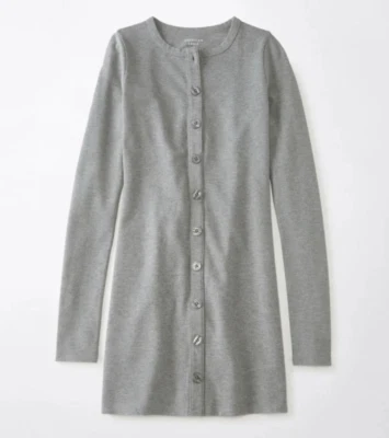 AMERICAN EAGLE Long Sleeve Knit Fabric Mini Dress Size Small NWT - Image 1 of 4