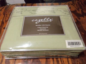 COZELLE MICROFIBER 4PC SHEET SET FULL NEW IN PKG - Picture 1 of 2