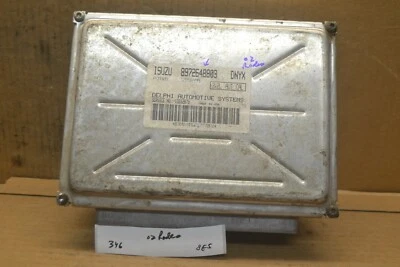 Isuzu Rodeo Elec Cont Unit 2002 ECU 8972648803 módulo 346-8e5 Foto 1 de 3