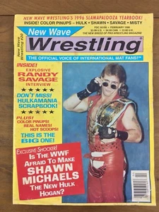 New Wave Wrestling February 1996 ~ Is Shawn Michaels the New Hulk Hogan - Picture 1 of 7