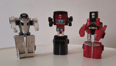 LOTTO GOBOTS  MR-20 PORSCHE ROTHMANS/ MR-21 LAMBORGHINI/ NISSAN MINI VAN Japan - Immagine 1 di 4