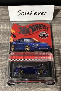 Nuovo in Protector 2024 Hot Wheels RLC Blu 1997 Toyota Supra MKIV Red Line Club - Foto 1 di 7