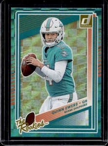 2025 Donruss Quinn Ewers The Rookies Rookie RC #6 Dolphins - Picture 1 of 2