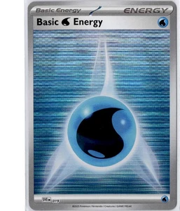 Basic Water Energy - SVE019 - Holo - Pokemon Black Bolt & White Flare - Picture 1 of 1