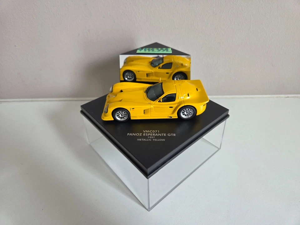 Vitesse 1/43 Panoz Esperante GTR - Giallo Metallizzato - 1997 - VMC071 - Immagine 1 di 4