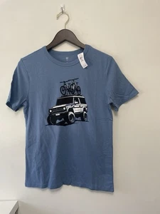 Neu mit Etikett Gap’s T-Shirt SUV mit Fahrrädern auf dem Dach Junge Gr. XL 14/16 - Bild 1 von 8