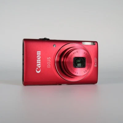 [Mint] Canon Ixus 140 / Powershot Elph 130 Is Digital Kamera Red, SD Card, Boxed - Bild 1 von 4