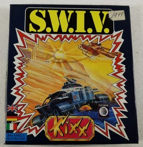 S.W.I.V. Gioco SWIV Commodore Amiga - Kixx - Foto 1 di 12