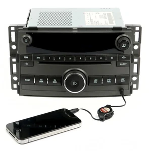 Chevrolet 2009-11 HHR Single Original AM FM CD Player w Auxiliary Input 25833527 - Picture 1 of 6