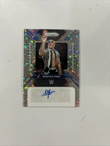 Montez Ford Auto 2024 Panini WWE Disco Prizm Autograph - Imagen 1 de 2