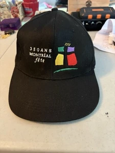 Vintage 1992 Montreal 350th Anniversary SnapBack Hat Canada GR13 - Picture 1 of 4