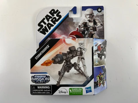 Star Wars Mission Fleet Stormtrooper Action Figure Imperial Assault Cannon New Cover