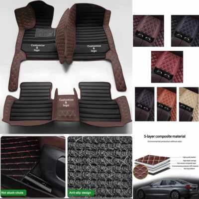 For Toyota Tacoma-Tundra Pickup Car Floor Mats Auto Carpet All Series Waterproof Foto 1 de 4