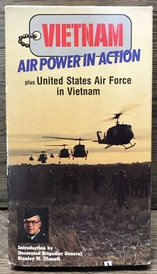 VIETNAM AIR POWER IN ACTION plus United States Air Force in Vietnam VHS 1987 - Image 1 of 4