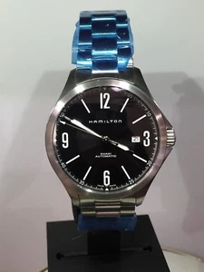 NEW Authentic HAMILTON KHAKI H766650 42MM STRAP S/S Box/Papers* - Picture 1 of 6