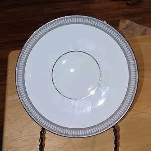 Waterford Carina Platinum Fine English China 5 3/4" Saucer(s) - NWT - Picture 1 of 9