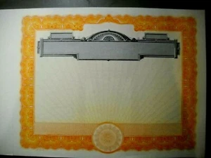 Lotto di 65 Certificati Stock Vintage Vuoti Va 507 Cool Mancave Stampa Tuo - Foto 1 di 3