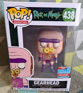 Gearhead Pop 438 - Rick and Morty Funko Pop! - 2018 Fall Convention Vaulted +P/P - Picture 1 of 9