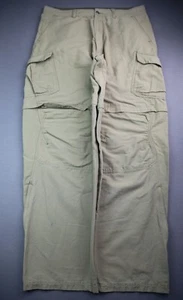 Herren REI dunkelbeige Zip Off wandelbare Cargohose Größe 38x34 (Maße 37x33) - Bild 1 von 12