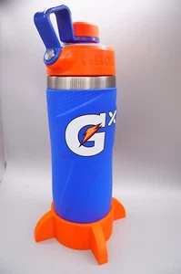 Supporto base antipunta personalizzato per bottiglie Gatorade GX 32 oz *arancione* - Foto 1 di 8