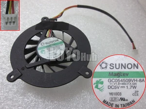 For ASUS A3A A3H A3E Cooling Fan GC054509VH-8A, 11.V1.B2088.F.X.GN DC5V 1.7W - Picture 1 of 2