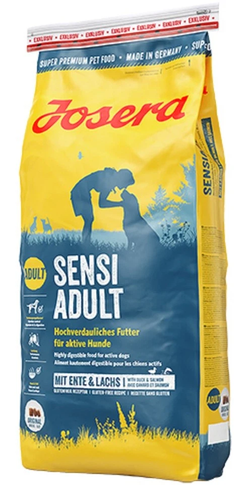 Josera Sensi Adult 2x12,5kg = 25kg Trockenfutter für aktive Hunde+2Snack - Bild 1 von 1