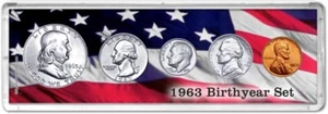Birth Year Coin Gift Set, 1963 - Picture 1 of 2