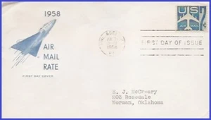 USA3 #C51 ADDR HOUSE OF FARNAM FDC Blue Jet - Imagen 1 de 1