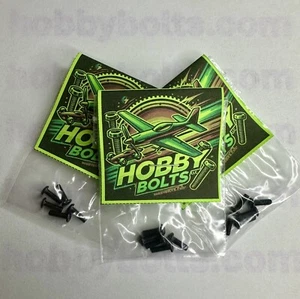 Hobby Bolts M2.5x8mm Button Head Hex Drive Screw Qty:3 Packs. RC Micro Fastener - Picture 1 of 3