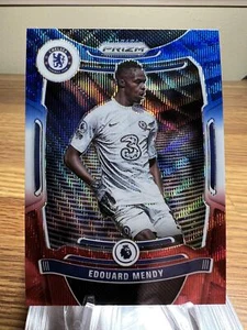 2021-22 Panini Prizm Premier League #241 Edouard Mendy Prizms Red White and Blue - Picture 1 of 2